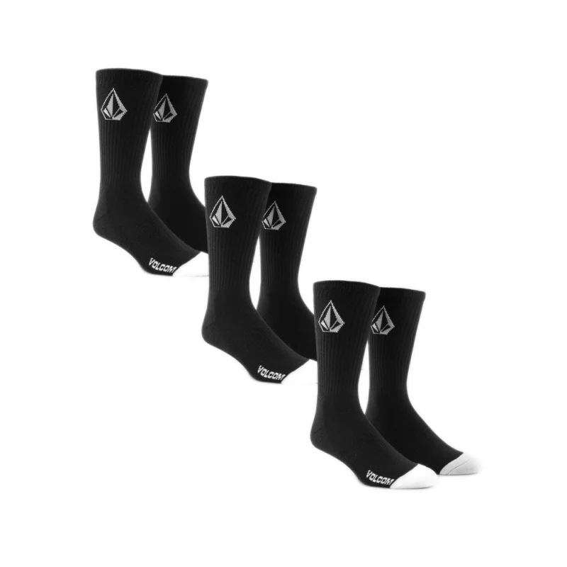 CHAUSSETTES VOLCOM FULL STONE (3PK) Affaire À Saisir
