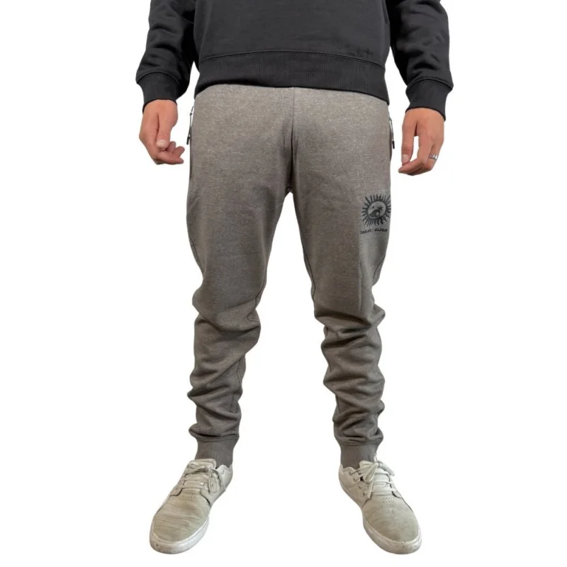 Produit De Marque PANTALON TABLAS SUN - GRIS CLARO/LOGO NEGRO