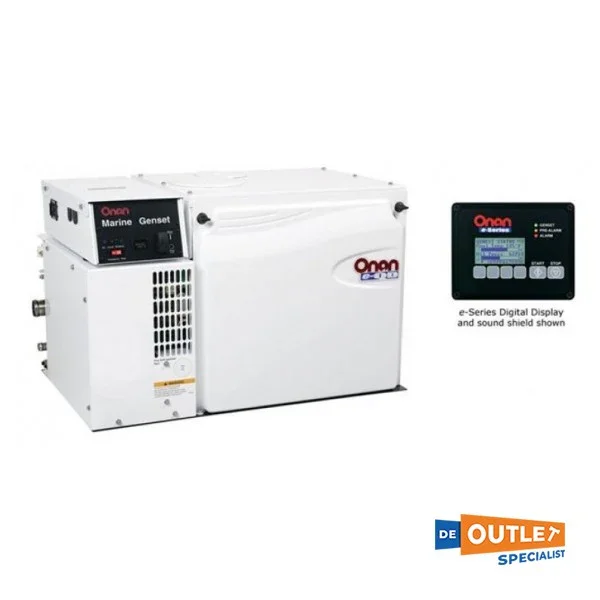 Cummins Onan 7 KW Marine Diesel Generator 230V/1500T - 7mdKDL Vente Flash