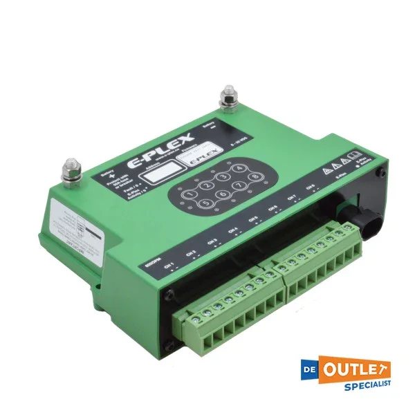 Dernier Modèle Nautimart e -plex 8 Kanaals Stroom Distribution Converter - 805opm