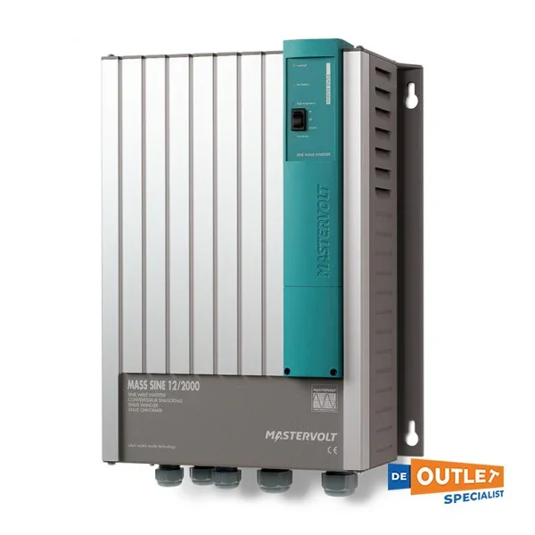 Mastervolt Mass Sine 12V / 2000W Pure Sinus inverter Satisfait Ou Remboursé