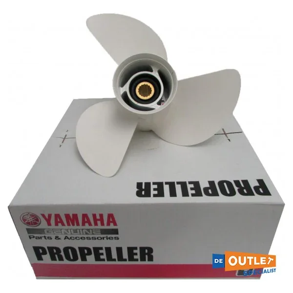Yamaha 13 1/2 x 15 "-k Propeller-6th5-45947-00 Expédié Aujourd'hui