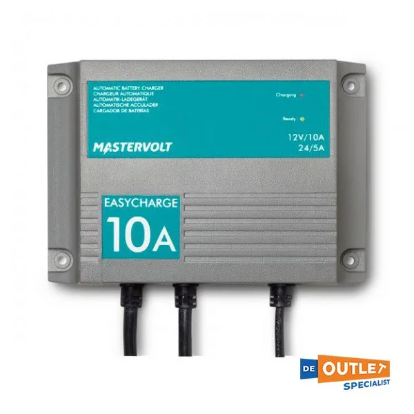 Expédié Aujourd'hui Mastervolt Easycharge 10A/12V battery charger - 43321000