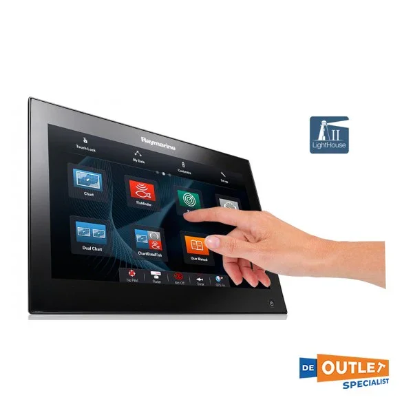 Populaire Raymarine GS95 Glass Bridge 9 inch multifunctional display - E70124
