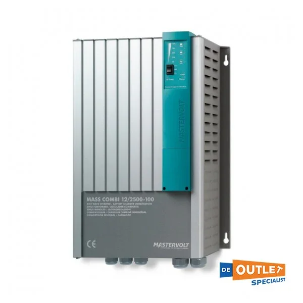 Réduction Mastervolt Mass Combi 12V/2500W -100A battery charger/inverter - 36012505