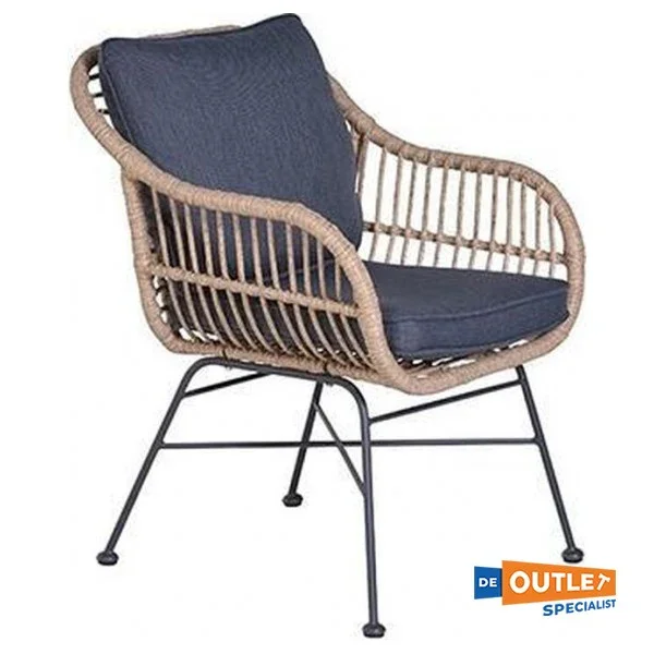 Prix Cassé Garden Impressions Margriet Dining Garden chair Naturel rattan
