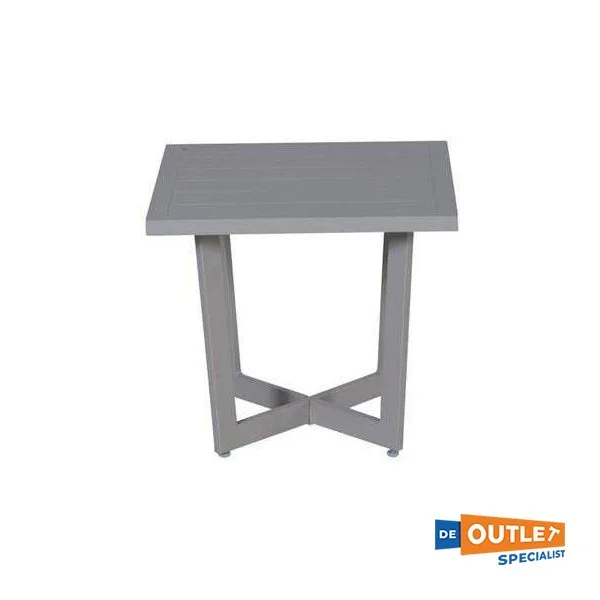 Prix Choc Garden Impressions Ivy Side table Anthracite 48 x 48 x 42 cm