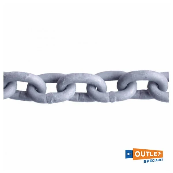 Galvanized anchor chain 10 mm 30 meters DIN766 Produit De Marque