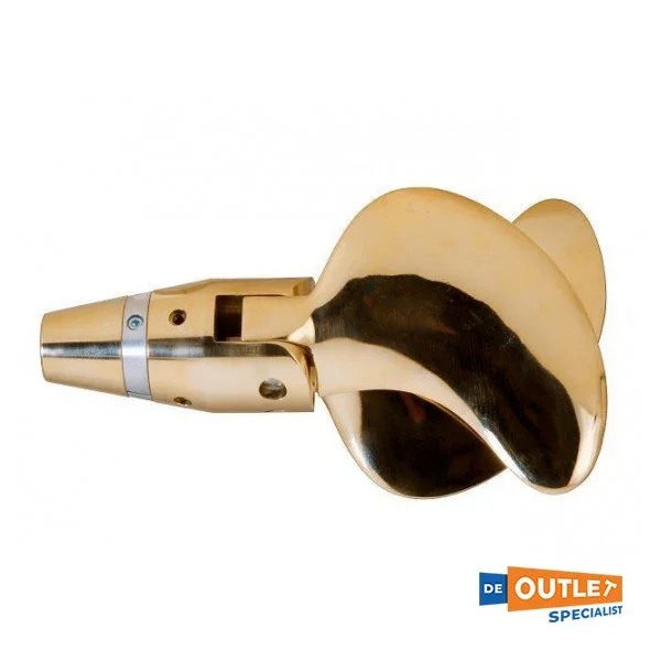 Volvo Penta 2 -leafs folding screw bronze 18x12 for SailDrive - 21629205 Offre Spéciale