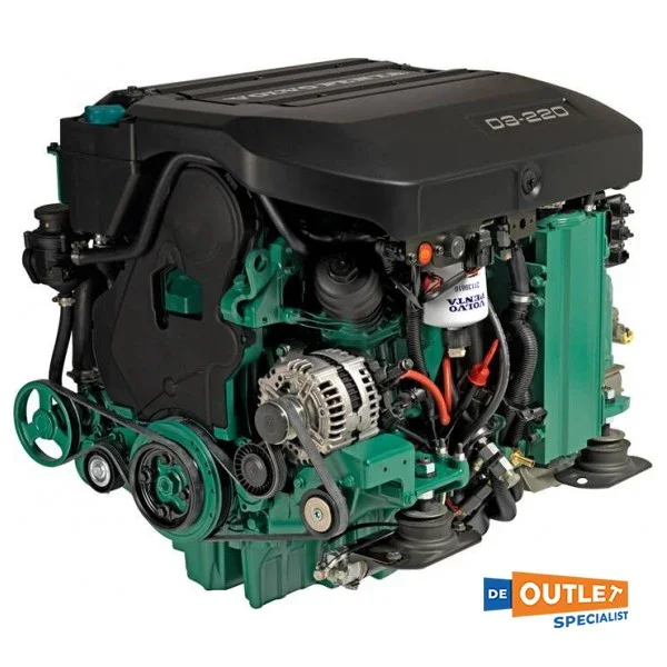 Prix Promo Volvo Penta D3-220 5-cylinder 220 HP Marine Diesel Engine Bobtail