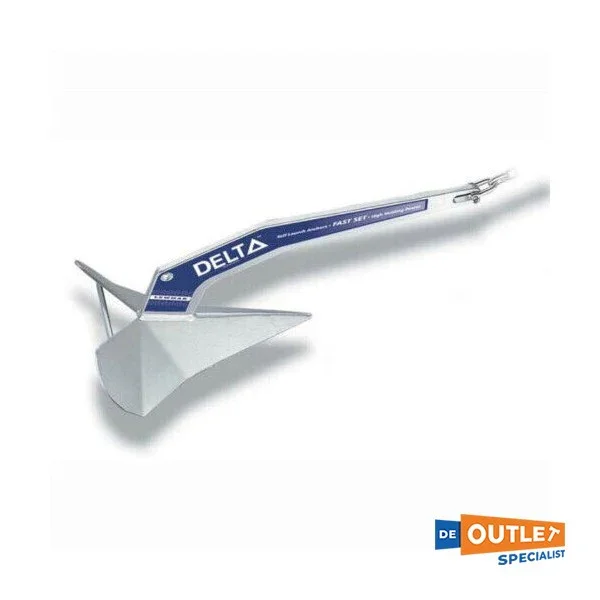 Lewmar Delta 6 kg galvanized anchor - 0057406 Jusqu'à Épuisement Des Stocks