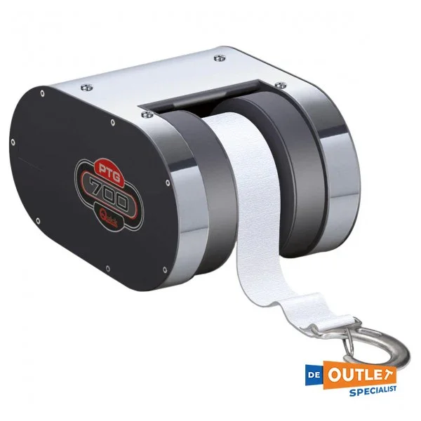 Quick PTG700 Electric winch for rubber boat 12V/150W Petit Prix