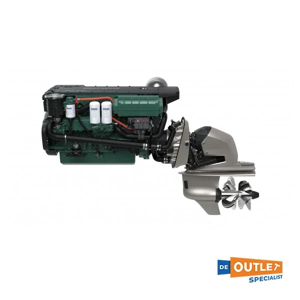 Prix Promo New Dual Volvo Penta D6-340 Engine Kit with DPI Sterndrive and Transom