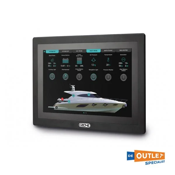 CZone Touch 10 Generation 2 digital switching controller panel Certifié