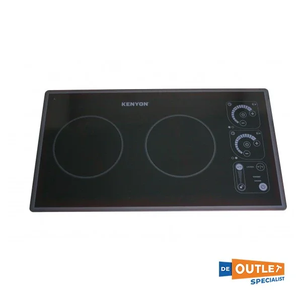 Kenyon Silkin 2 2 -burner induction hob Black 230V - B81335 Affaire À Saisir