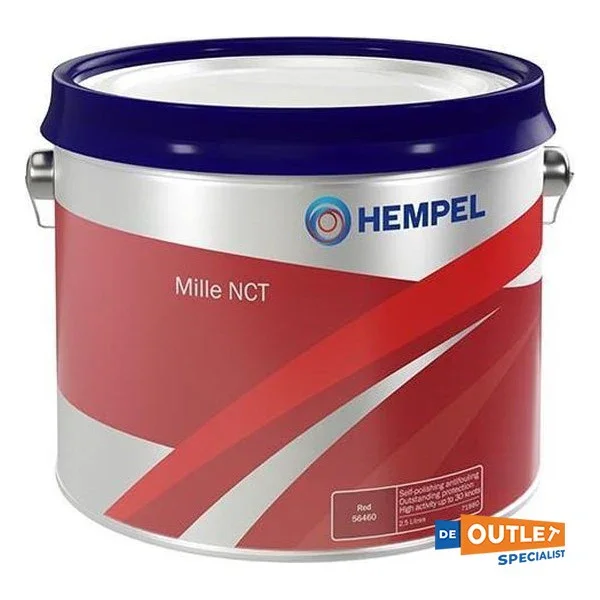 Prix Réduit Hempel Mille NCT Antifouling Red 0.75L - Polyester, Wood, Layered Wood and Steel