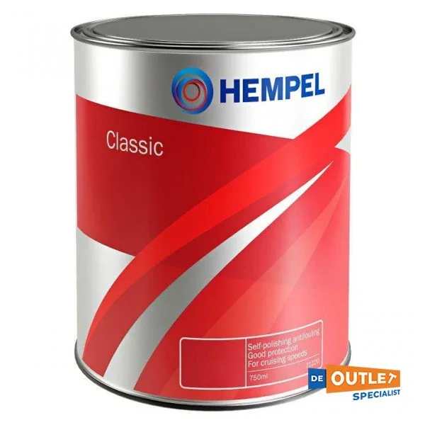 Hempel Classic Antifouling Black 0.75L - Polyester, Wood, Layered Wood and Steel Acheter Direct