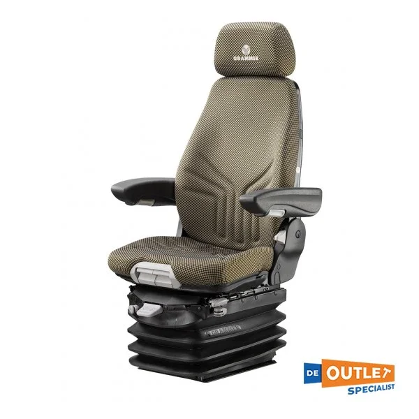 Grammer Actimo XL air -suspended steering chair gray fabric (MSG95A/722) Achetez Aujourd'hui