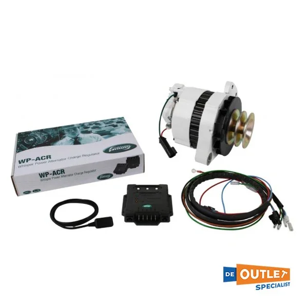 Whisper Power WP-DC Beltpower 24V/75A Alternator/Dynamo Certifié