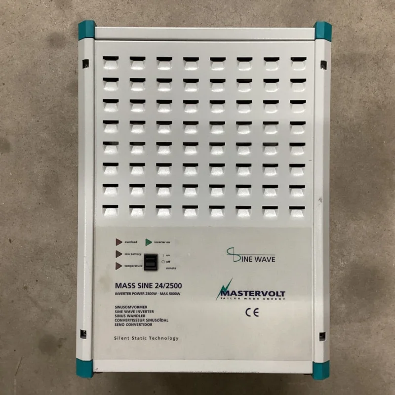 Mastervolt Mass Sine 24V/2500W Pure Sinus inverter Quantité Limitée
