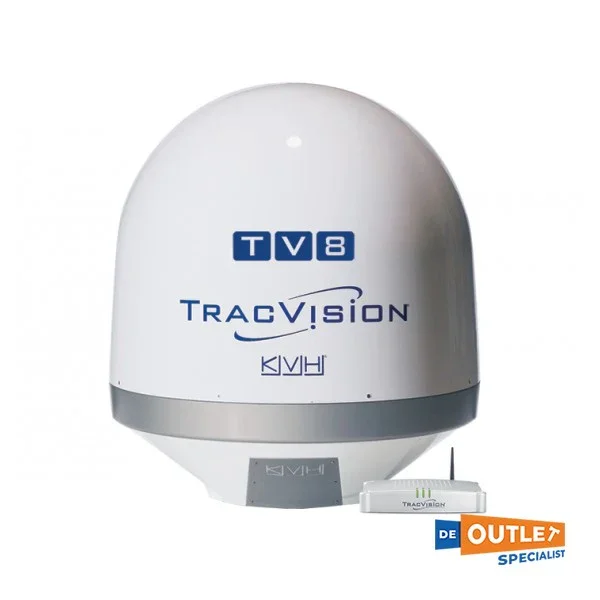 Top Vente KVH Tracvision TV8 TVRO Marine Satellite TV System