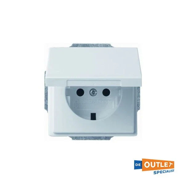 ABB Busch-Jaeger Future Linear Built -in WCD 1V with folding lid - StudioWit Gloss 20ECK-84 Commande En Gros