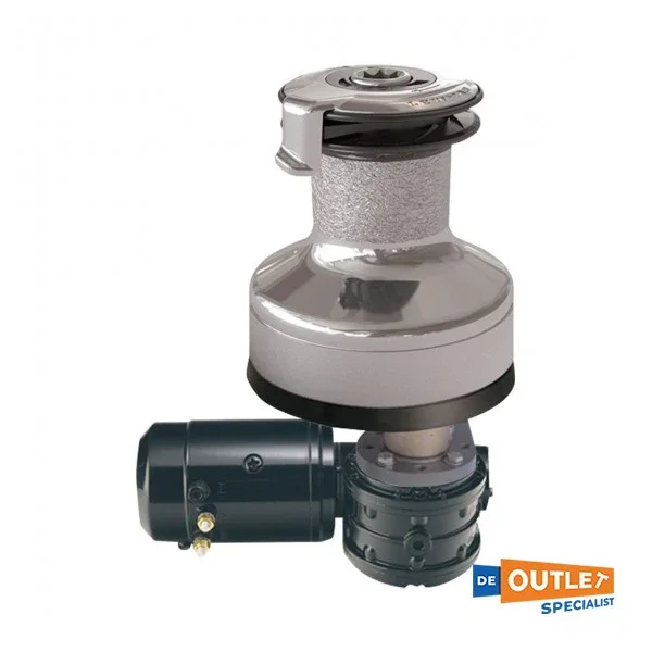 Expédié Aujourd'hui Lewmar Evo 45 EST 2 -speed Electric Schootlier Silver 12V - 49545201