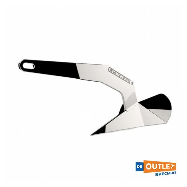 Meilleure Vente Lewmar DTX Stainless Steel Delta Anchor 16 kg / 35 LB - 0057216