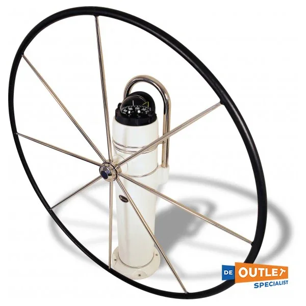 Produit De Marque Lewmar 8 -spoke stainless steel steering wheel 112 cm - 89700236
