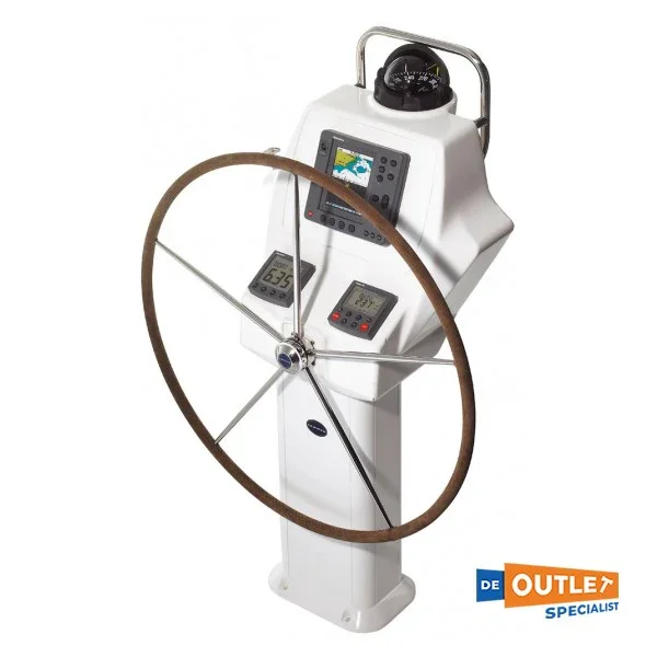 Offre Du Jour Lewmar 5 -spoke stainless steel steering wheel 762 mm black - 89700266