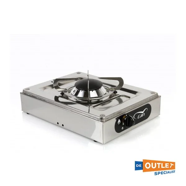 Achat Immédiat Can FN1330 1-burner gas cooker silver stainless steel