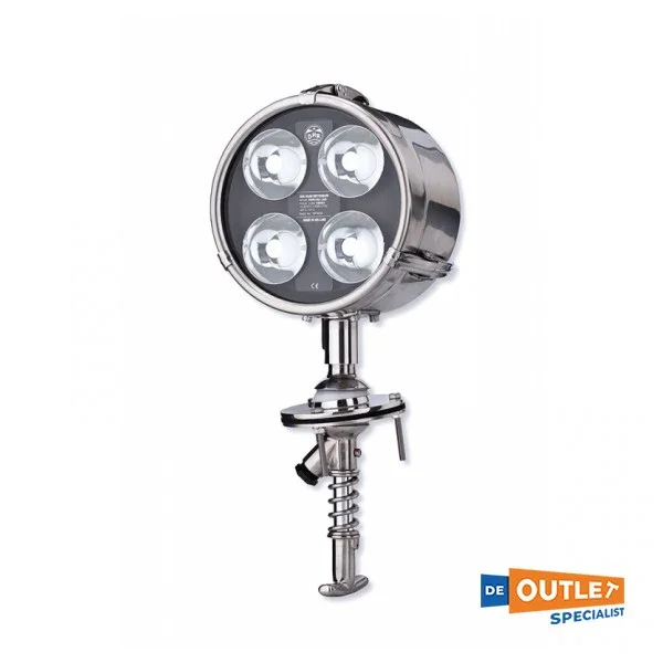 Commander Maintenant Mr. 180 CB Manual Controlled Stainless Steel LED Searchlight 12/24V