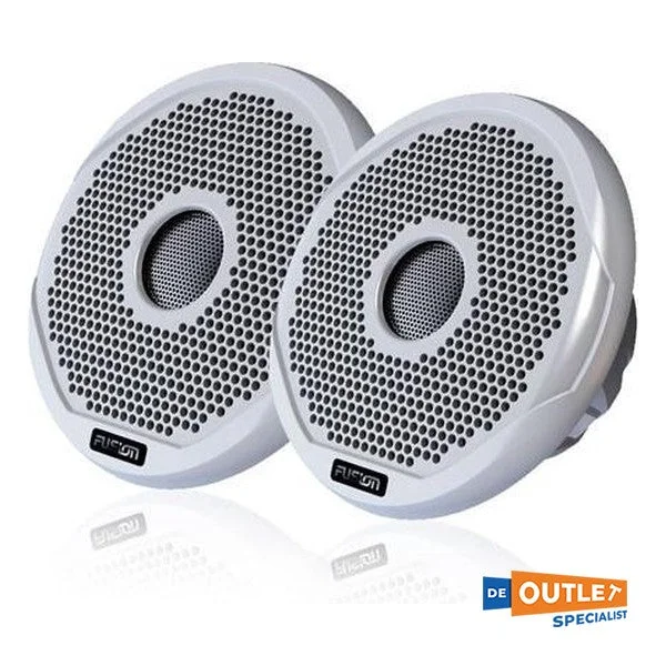 Fusion FR6021 Set speakers white 6 inch 2-way 200 watts Certifié