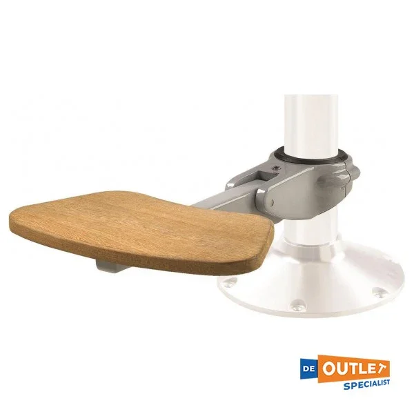 Livraison Express Vetus Restu adjustable footrest with wood plot