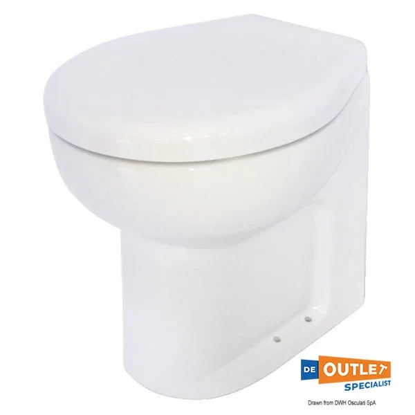 Tecma Saninautico Short 24V Electric ship‘s toilet with a groomer Nouvelle Collection