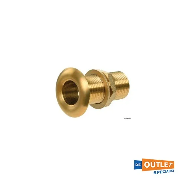 Quantité Limitée Osculati Bronze Skin Doorvoet 1/4 inch - 1732184