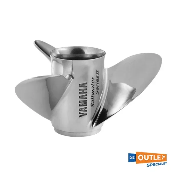 Yamaha 3 -Blade aluminum propeller 15.25 x 19 DX - 6CE4597000.dx Must-Have