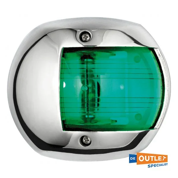 Remise Osculati stainless steel navigation lighting Green 112.5 - 1140602