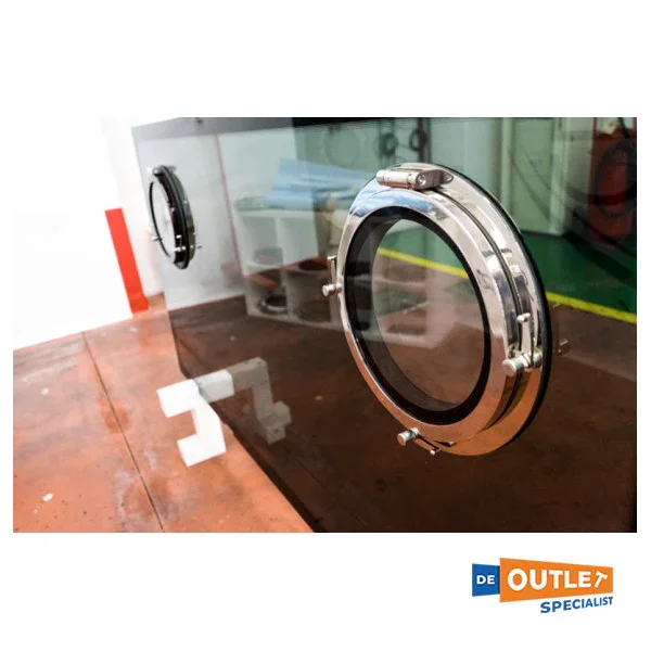 AMARE AM-NG-010 Stainless Steel Opening Porthlight 250 mm diameter Bon Marché