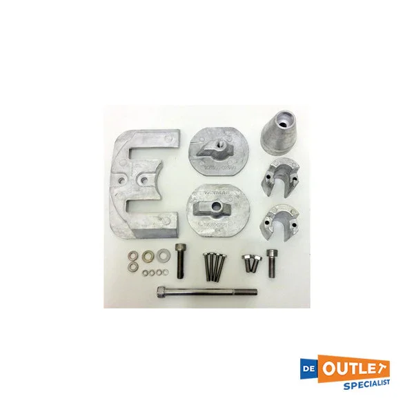Authentique Yanmar Aluminum Sterndrive Anode Kit - 196350-22200