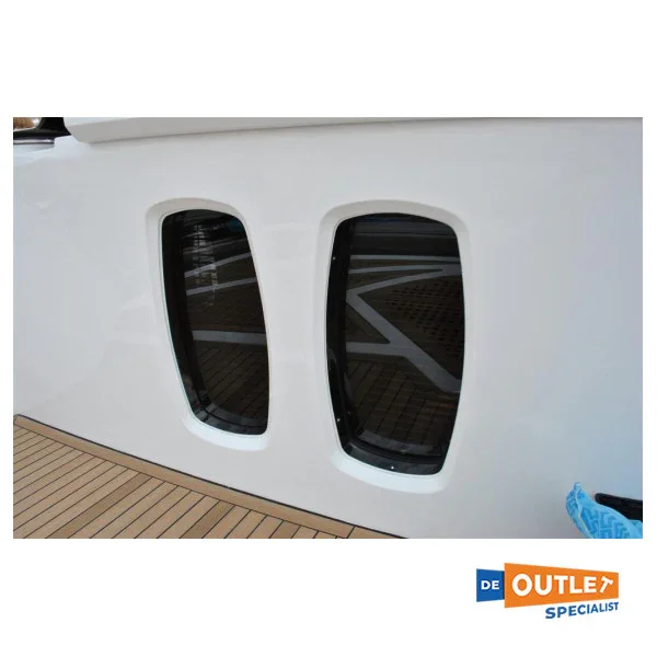 Trend Marine Stainless Steel Fixed Porthole 690 x 350 mm-T-SES000-PO04 Prix Promo