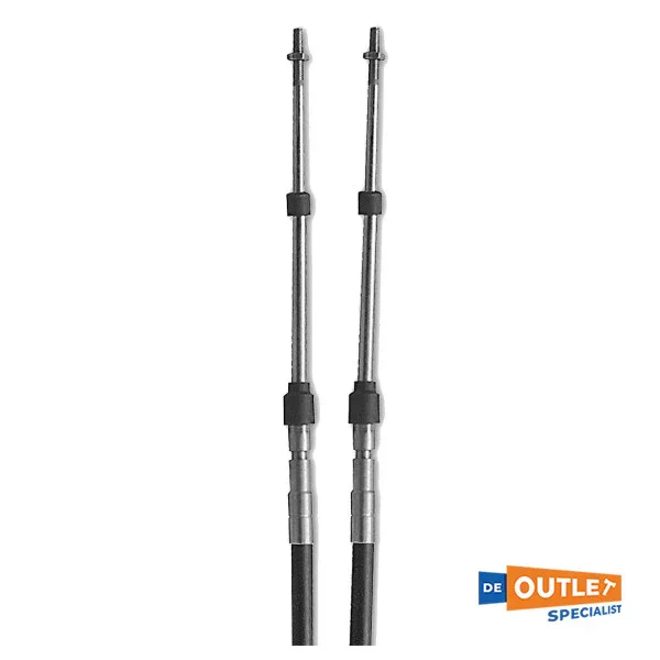Populaire Teleflex steering cable 3.5 meters black - 170157M -P