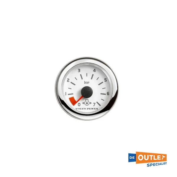 Volvo Penta Pressure Gauge 7 -Bar White - 874923 Vente Flash