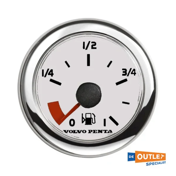 Expédié Aujourd'hui Volvo Penta Fuel Gauge White - 874926