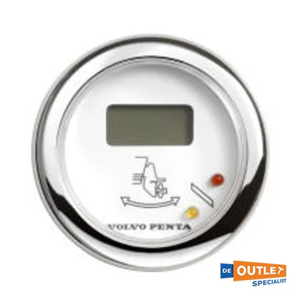 Prix Réduit Volvo Penta Digital EVC Trim Guage White - 881654