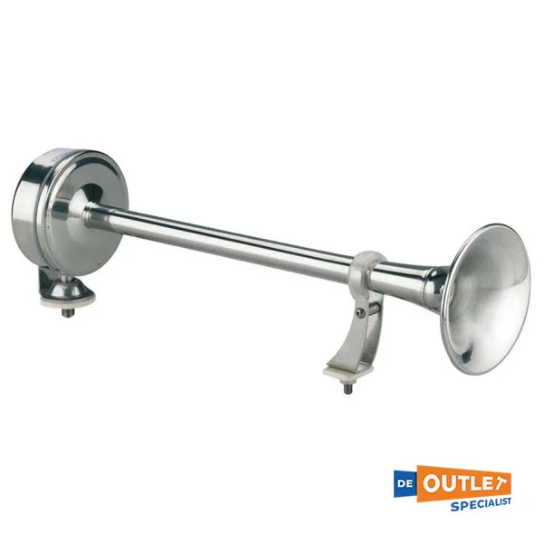 Marco EMX2 Electric Air Horn 24V Stainless Steel Short - 13204213 Quantité Limitée