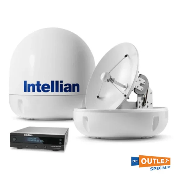Prix Réduit Intellian D4 Dual-Band Satellite TV System 45 cm-D2-406M