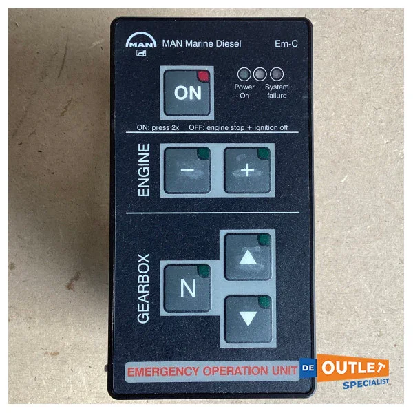 Commande En Gros Man Emergency Engine Control Panel - 51.27720-7035