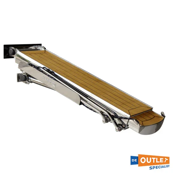Besenzoni Pi461 Stainless steel Hydraulic gangway 225 cm 200 kg 12V Meilleure Vente