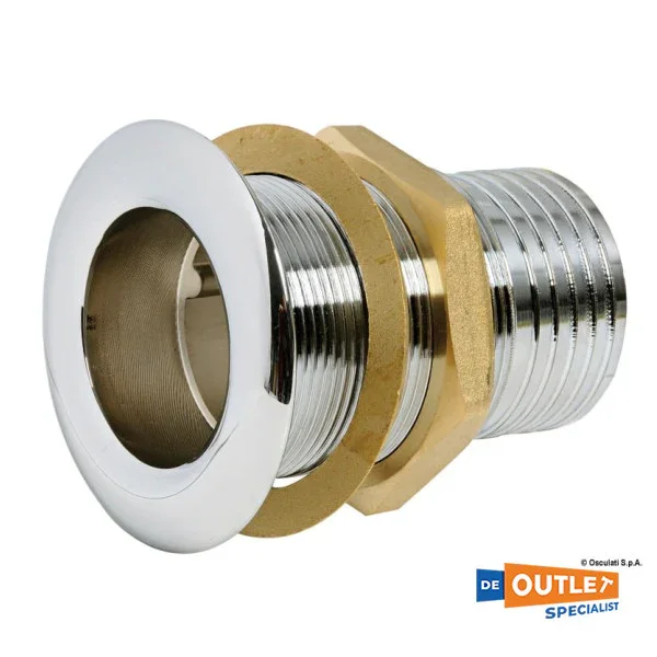 Amare 2 inch Stainless Steel Trough Hull - 17.423.06 Populaire
